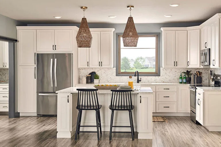 Hampton Bay Kitchen Cabinets Installation Design & Customization